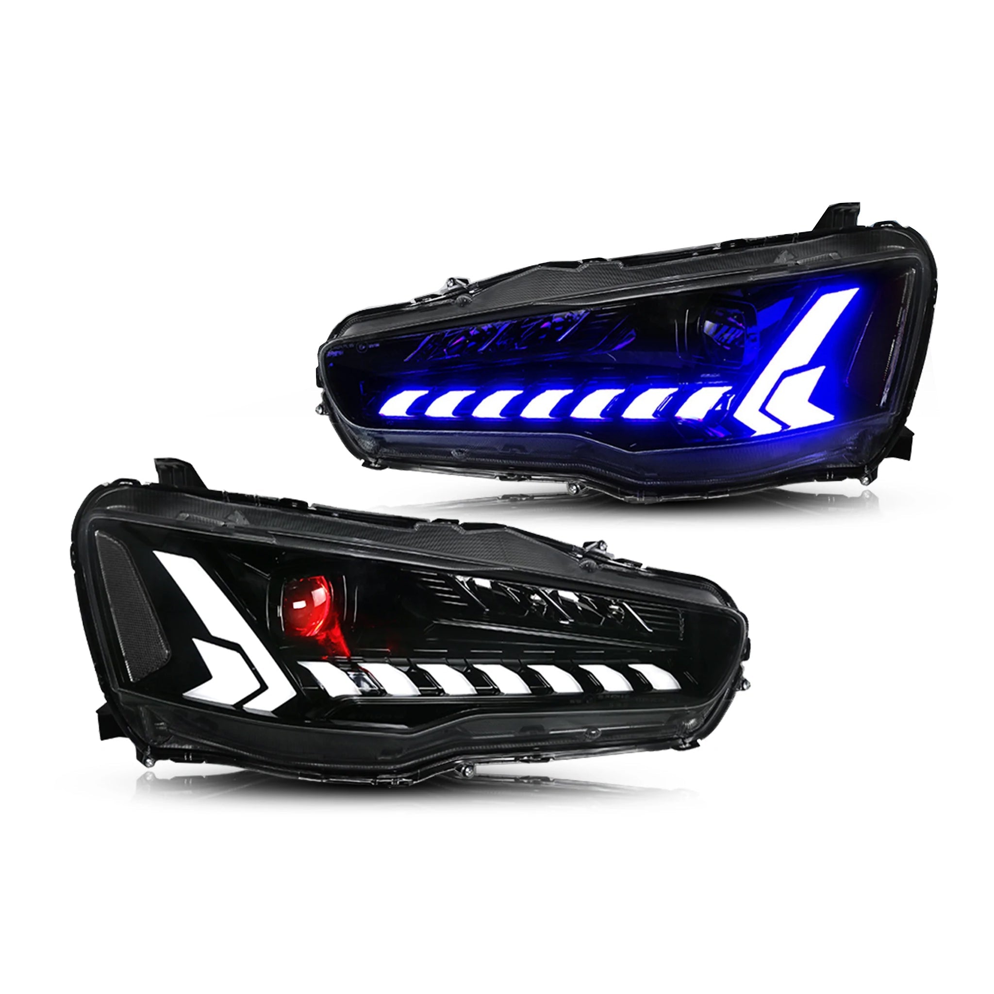 MITSUBISHI LANCER V2 SEQUENTIAL LED HEADLIGHTS