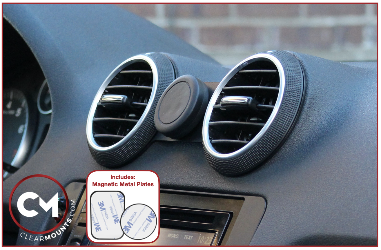 Clearmounts Low-Profile Magnetic Holder Audi A3-S3-RS3 (8P)