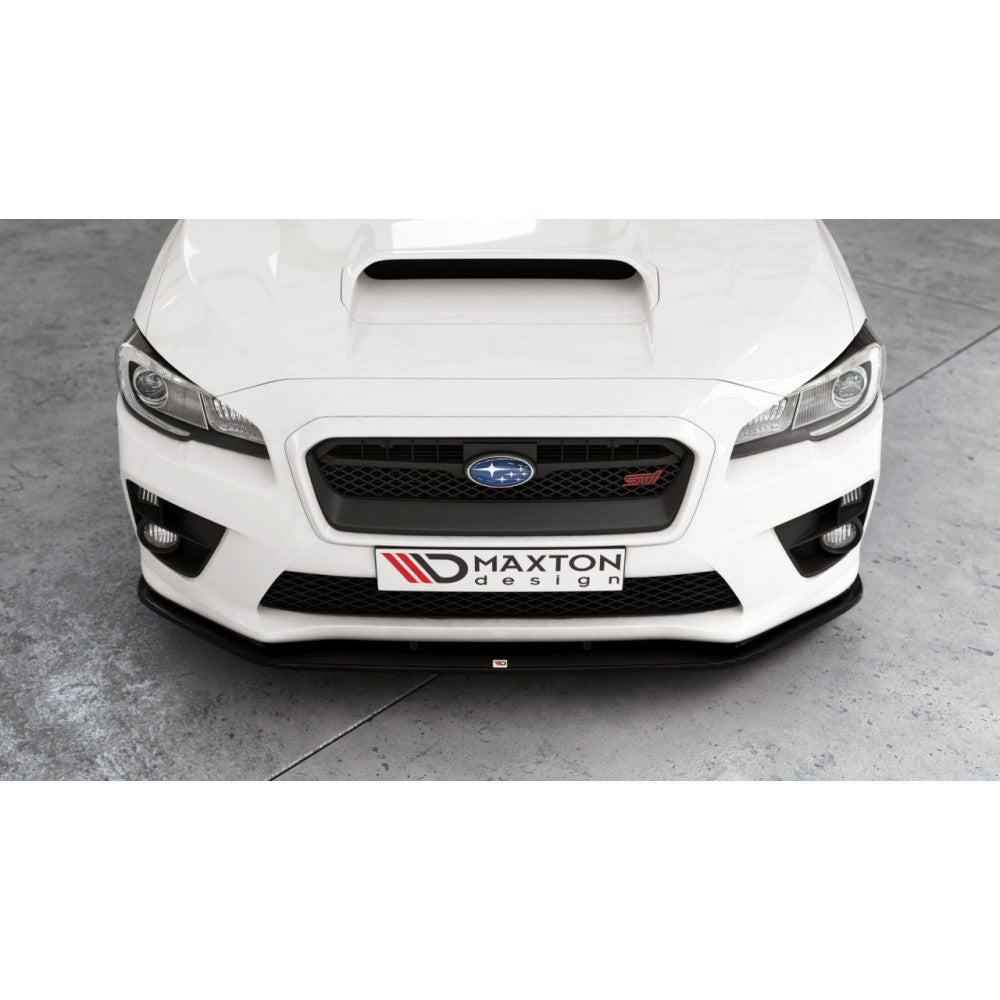 Maxton Design Front Splitter V2 2015-2021 Subaru Wrx Sti