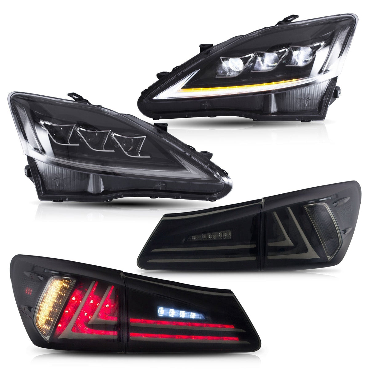 LED Headlights & Tail Lights for Lexus IS250 IS350 ISF 2006–2013