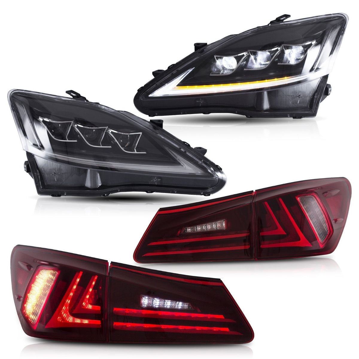 LED Headlights & Tail Lights for Lexus IS250 IS350 ISF 2006–2013