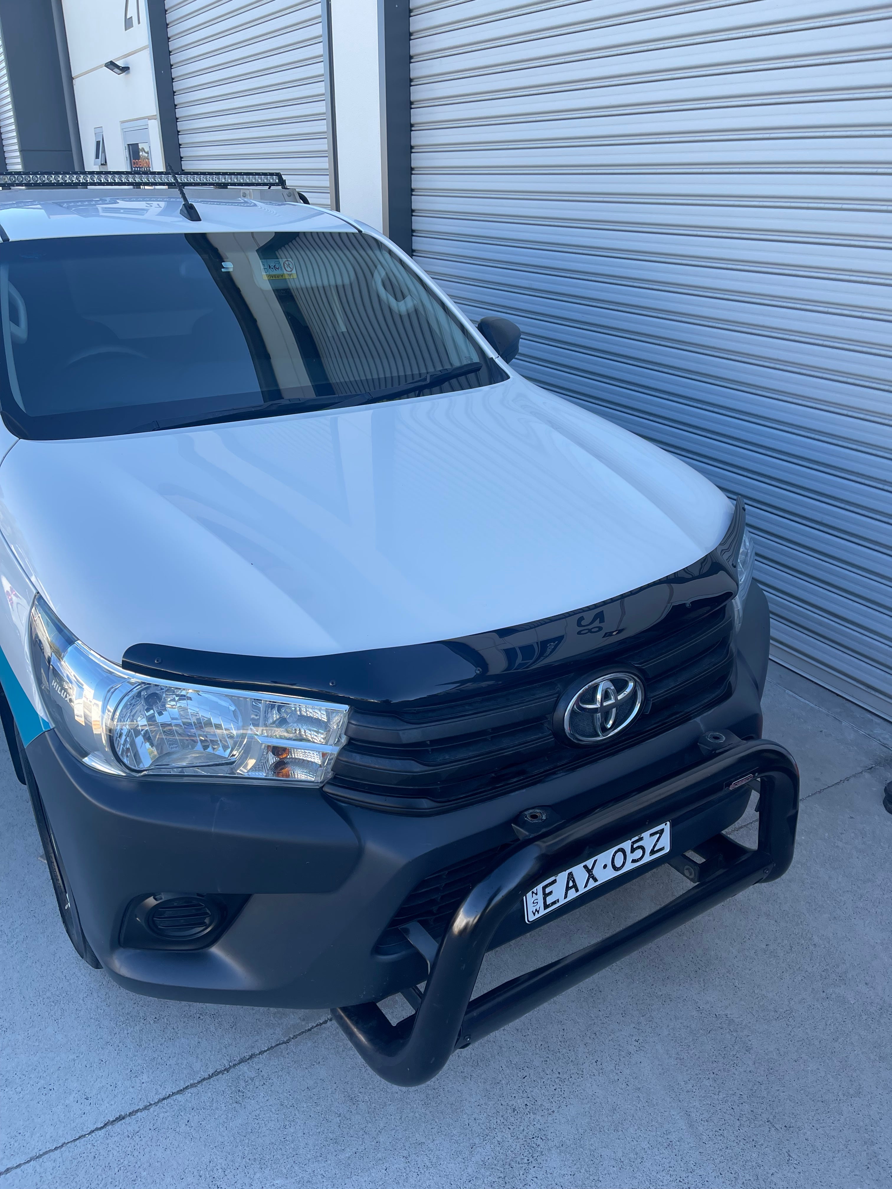 BONNET SHIELD / BONNET PROTECTOR FOR TOYOTA HILUX REVO (OEM style) 2015 - 2019