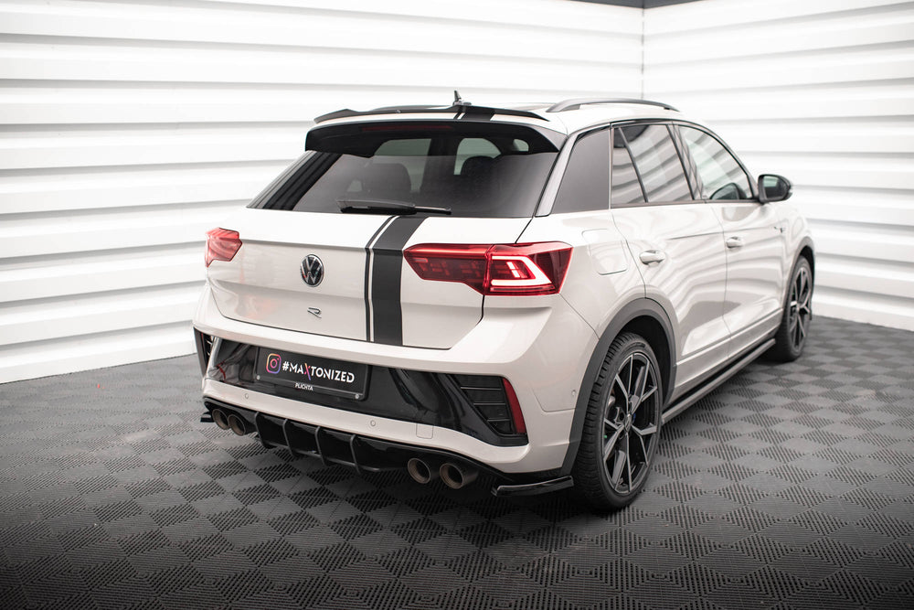 Maxton Design VW T-Roc R Mk1 Rear Diffuser Street Pro (Facelift)
