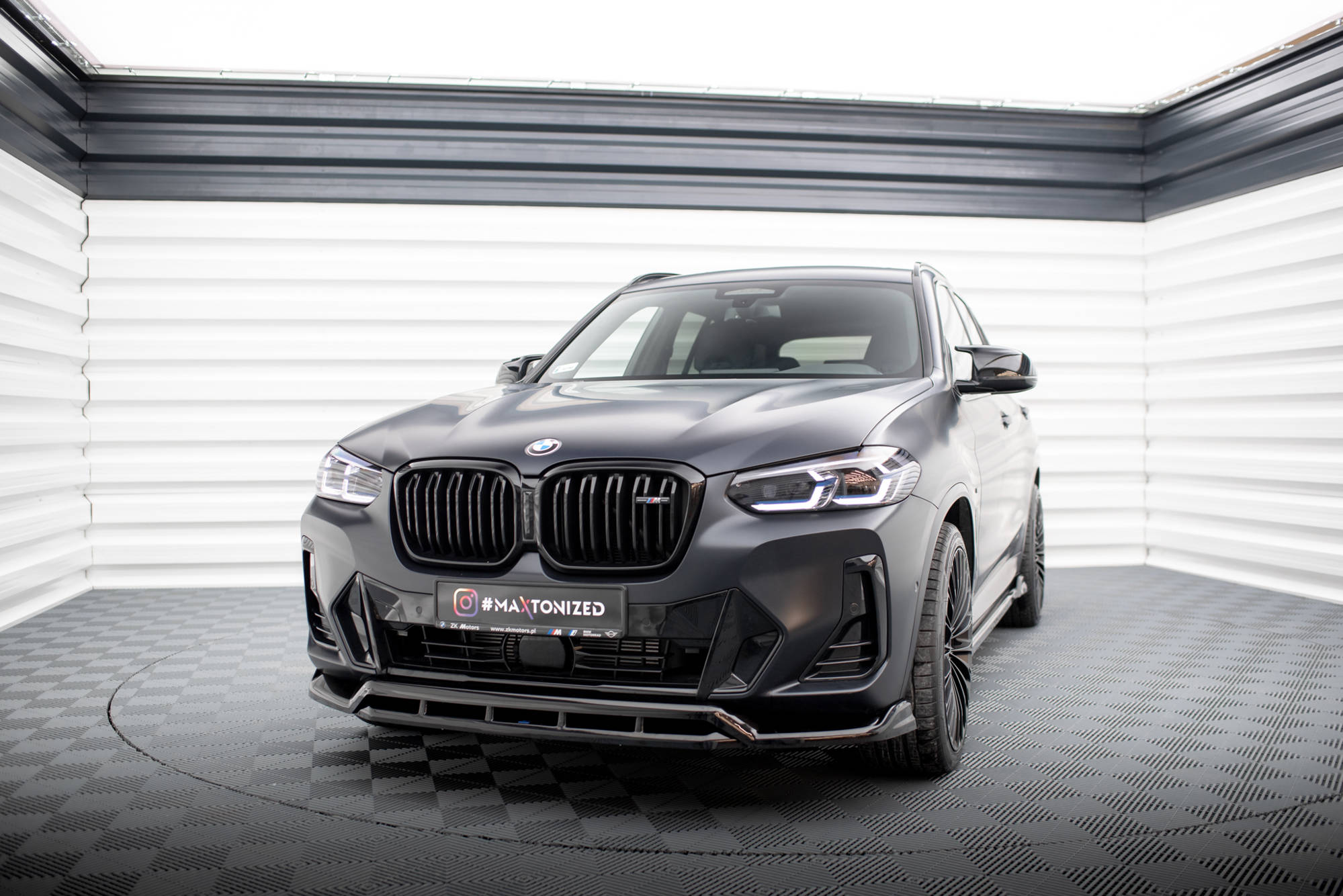Maxton Design Front Splitter BMW X3 M-Pack G01 Facelift / iX3 M-Pack G08 Facelift