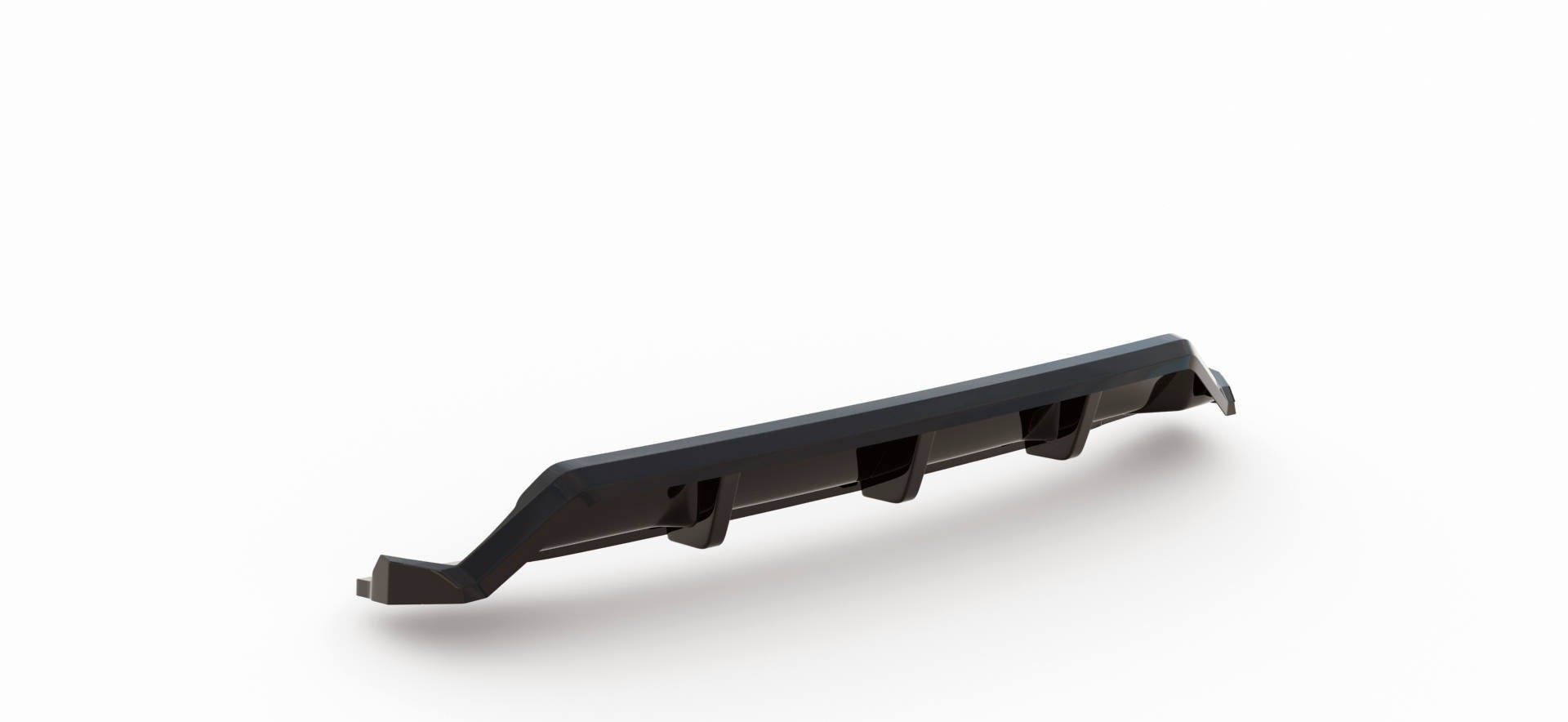 Maxton Design Rear Splitter (with vertical bars) BMW X3 M-Pack G01 Facelift