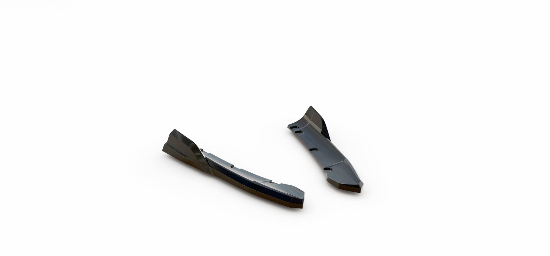 Maxton Design Rear Side Splitters BMW X3 M-Pack G01 Facelift