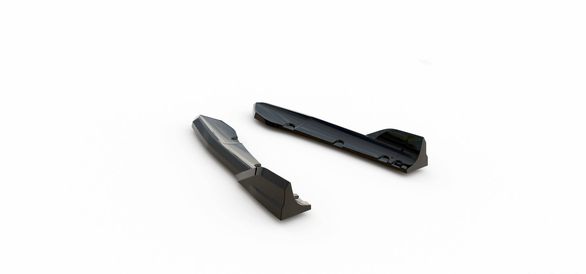 Maxton Design Rear Side Splitters BMW X3 M-Pack G01 Facelift