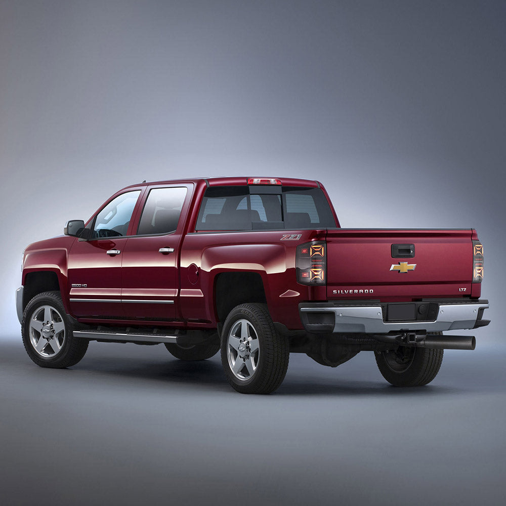 LED Tail Lights for Chevrolet Silverado 1500 2500HD 3500HD 2014–2018