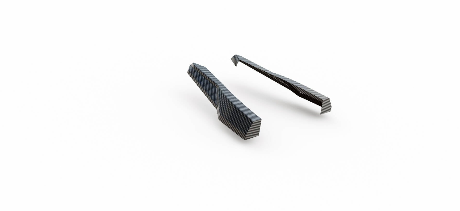 Maxton Carbon Fiber Rear Side Splitters Audi RSQ8