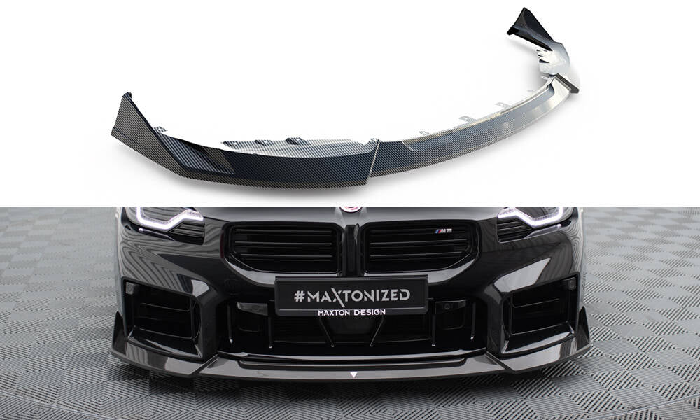Maxton Carbon Fiber Front Splitter V1 BMW M2 G87