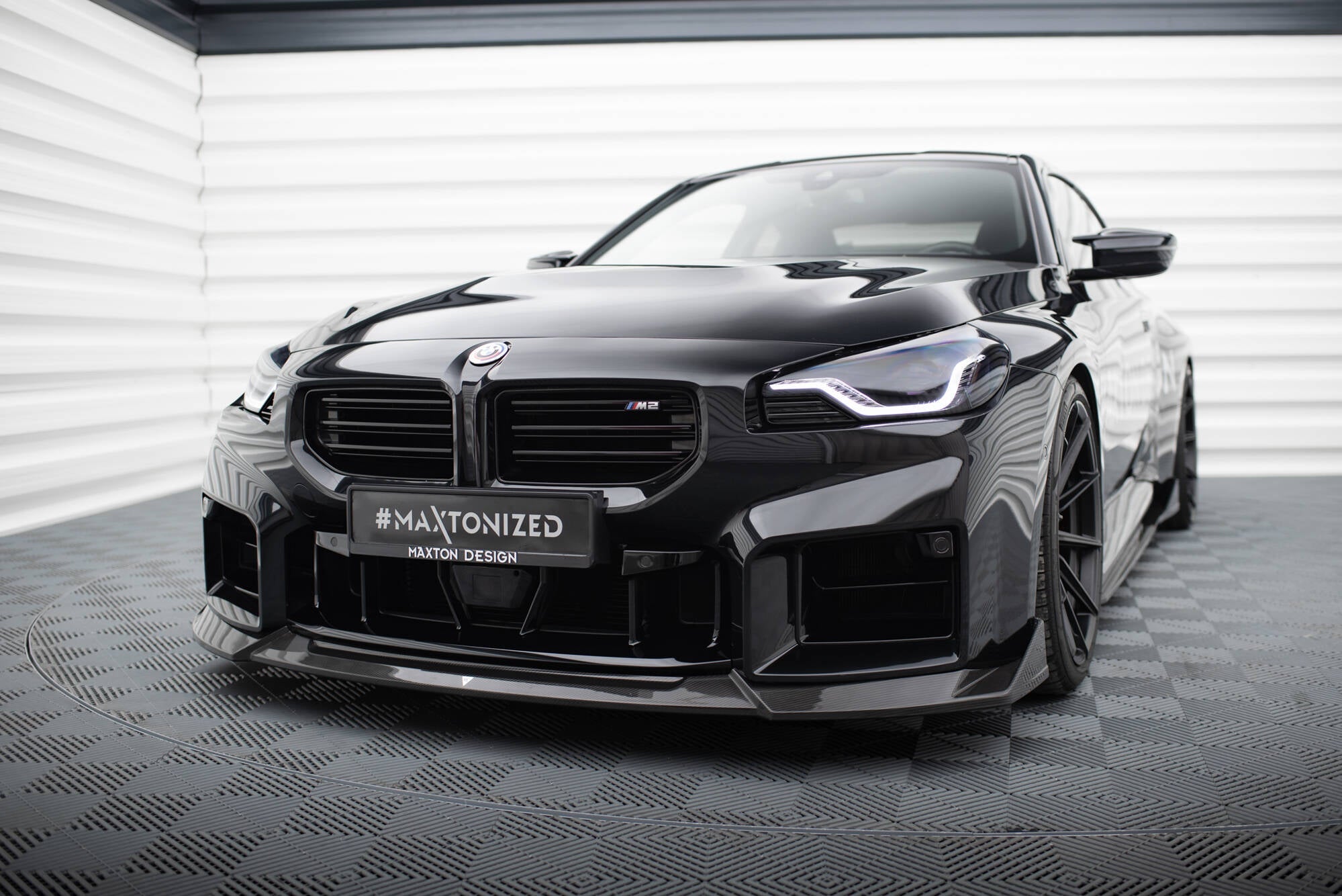 Maxton Carbon Fiber Front Splitter V1 BMW M2 G87