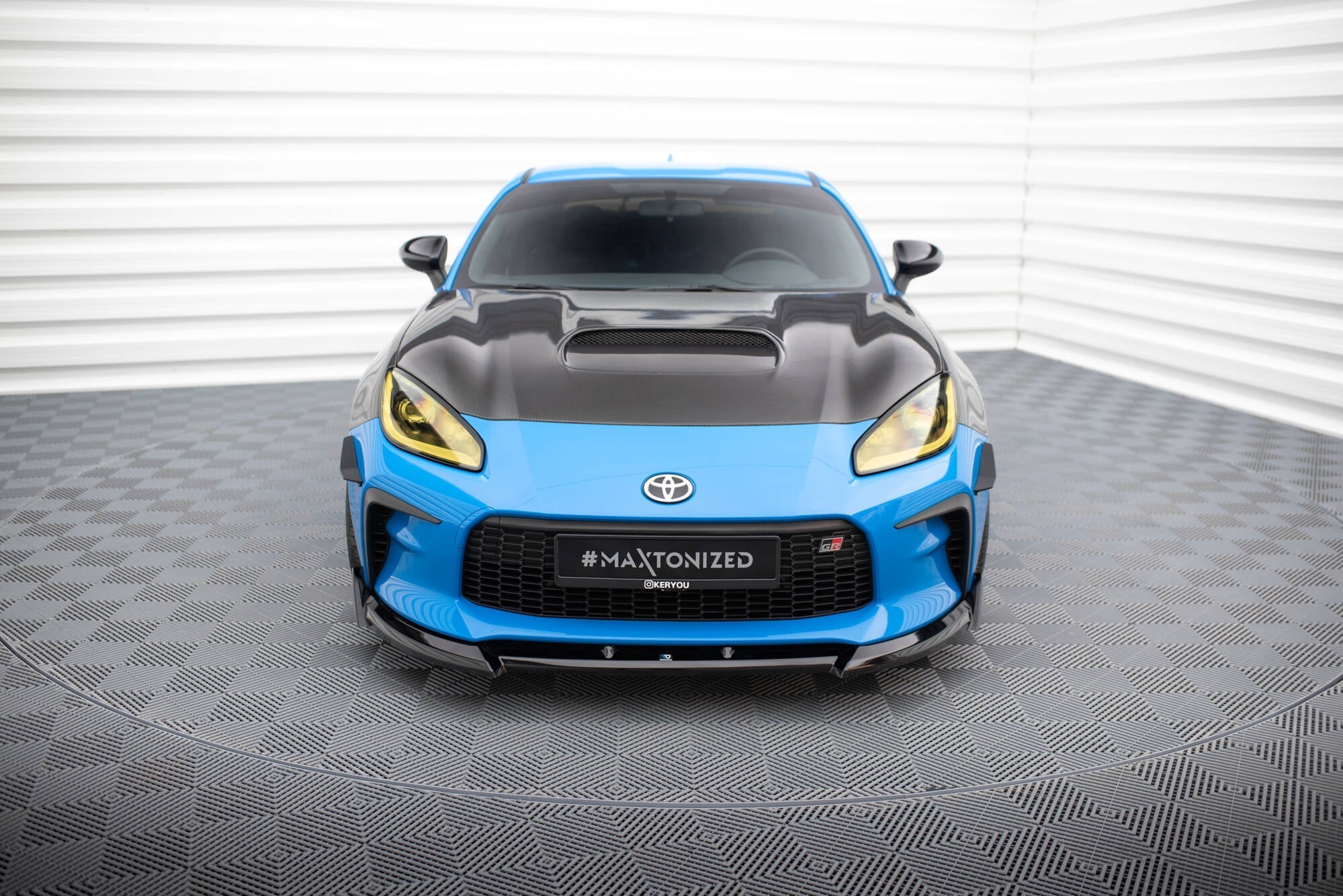 Maxton Design Front Splitter V.3 Toyota GR86 Mk1 / Subaru BRZ ZD8