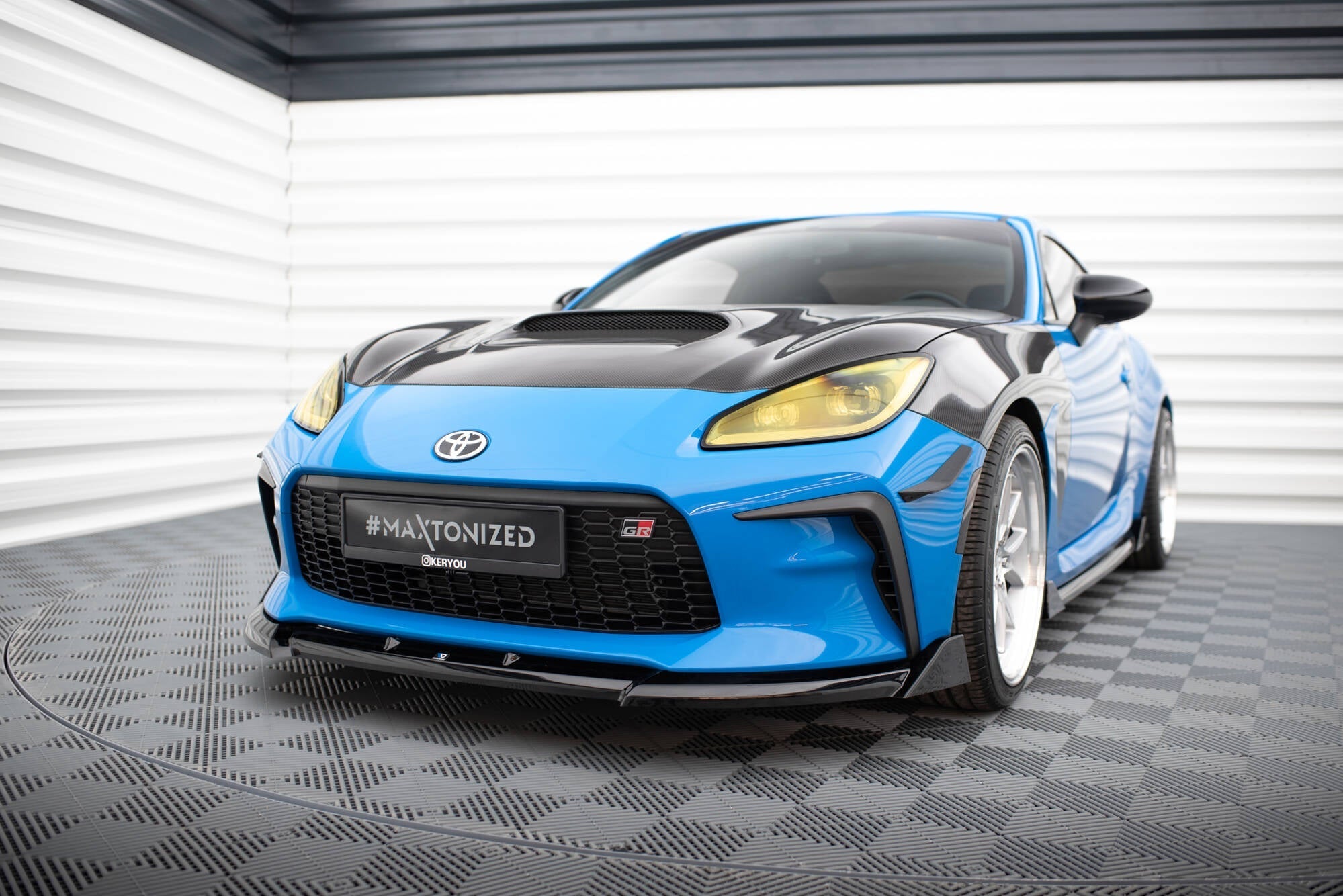 Maxton Design Front Splitter V.3 Toyota GR86 Mk1 / Subaru BRZ ZD8