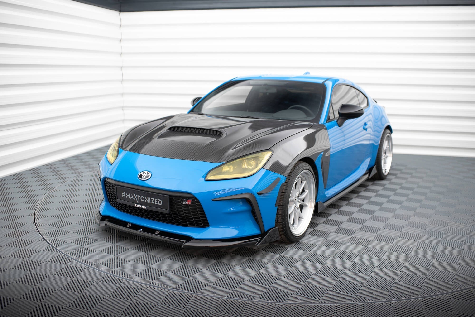 Maxton Design Front Splitter V.3 Toyota GR86 Mk1 / Subaru BRZ ZD8