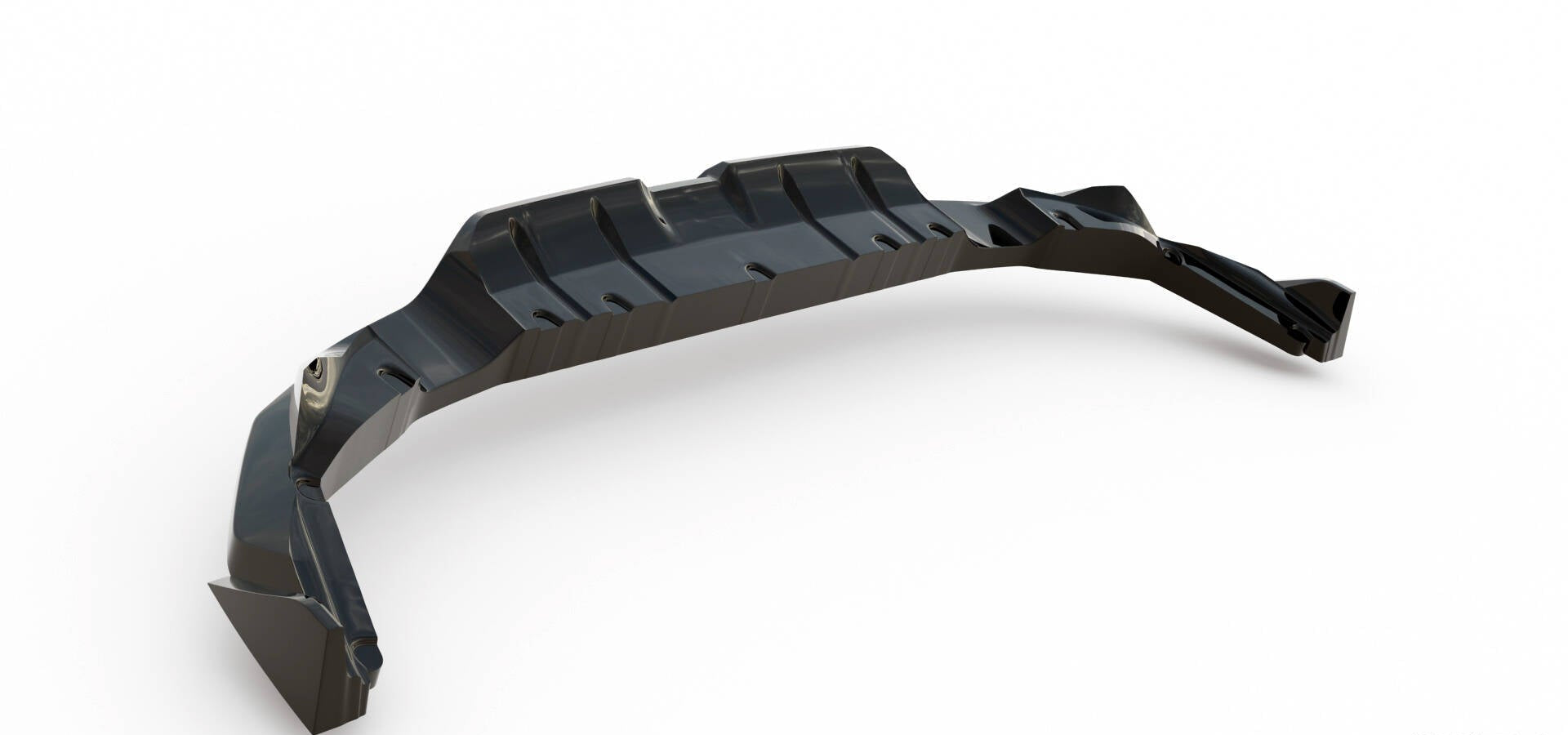 Maxton Design Rear Splitter (with vertical bars) V.3 Toyota GR86 Mk1 / Subaru BRZ ZD8