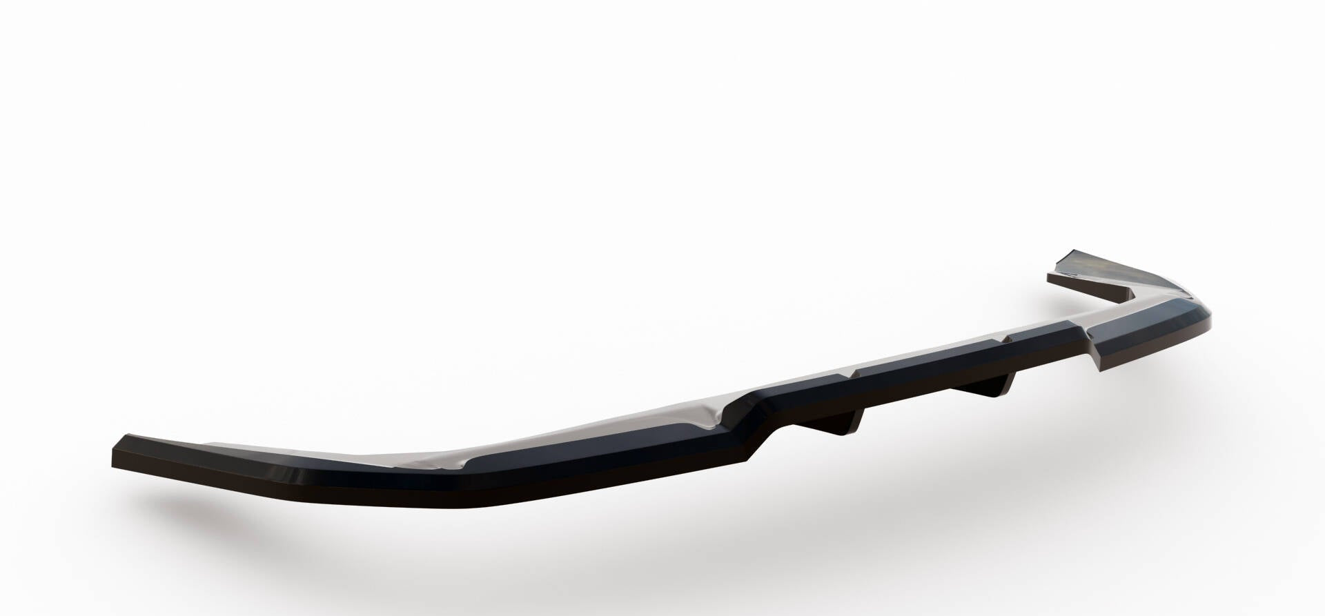 Maxton Design Rear Splitter (with vertical bars) BMW X1 M-Pack U11