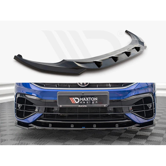 Maxton Design VW Tiguan MK2 R & R-Line Front Splitter Lip V3 (Facelift)