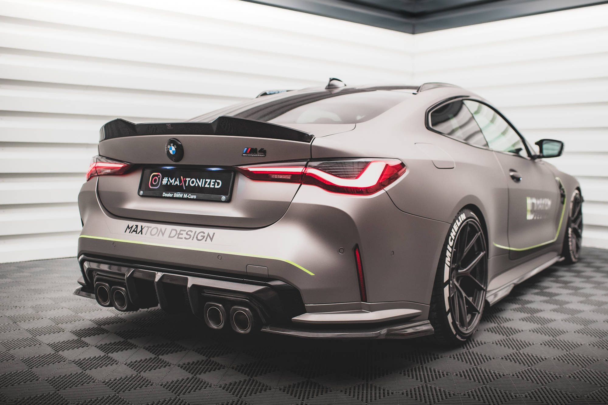Maxton Carbon Fiber Full Splitter Kit BMW M4 G82
