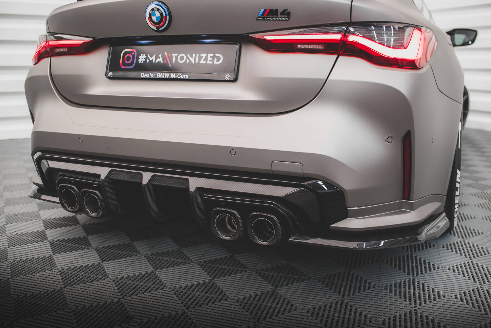 Maxton Carbon Fiber Full Splitter Kit BMW M4 G82