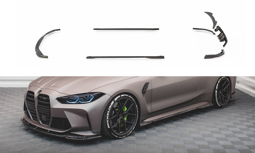 Maxton Carbon Fiber Full Splitter Kit BMW M4 G82