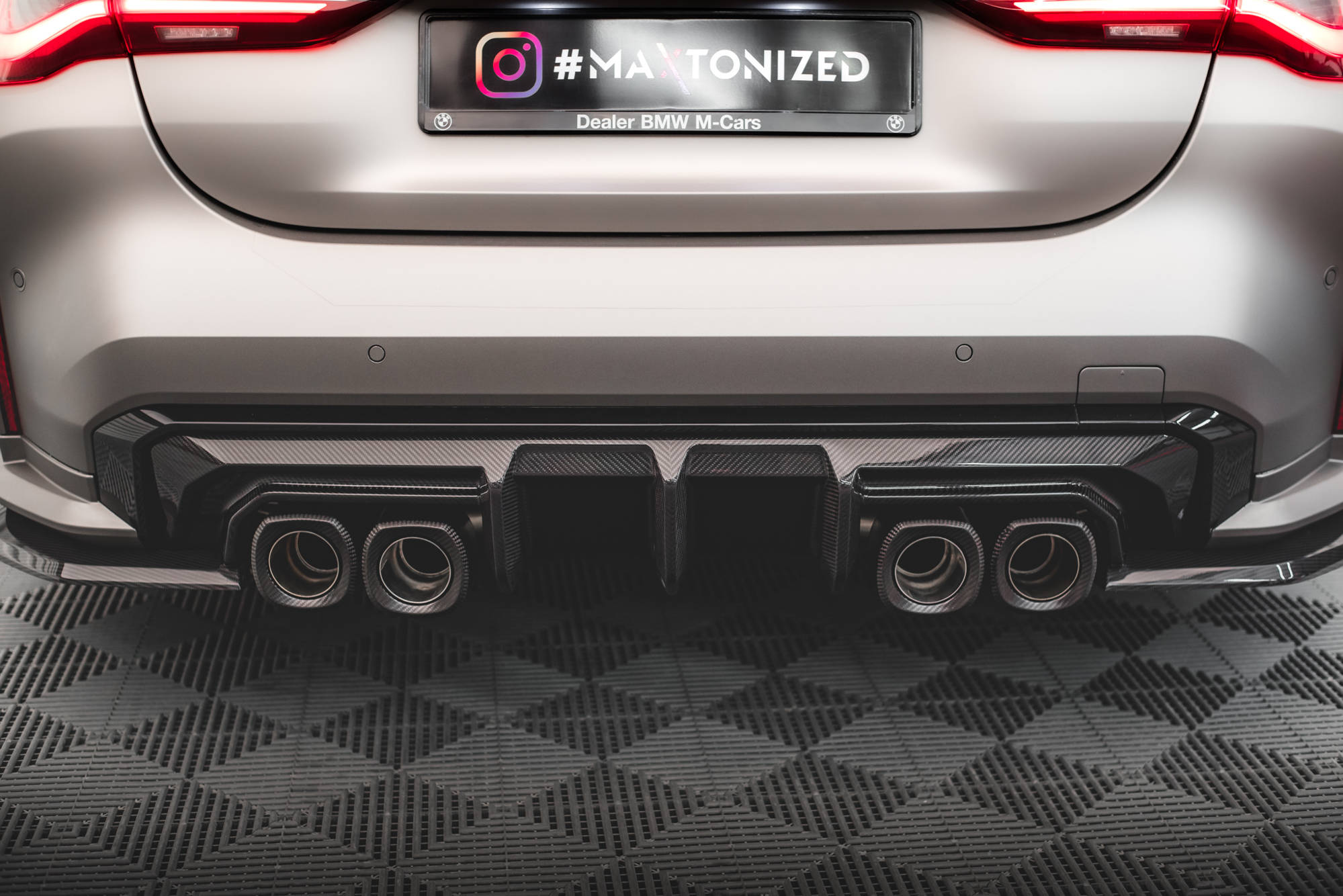 Maxton Carbon Fiber Full Splitter Kit BMW M4 G82