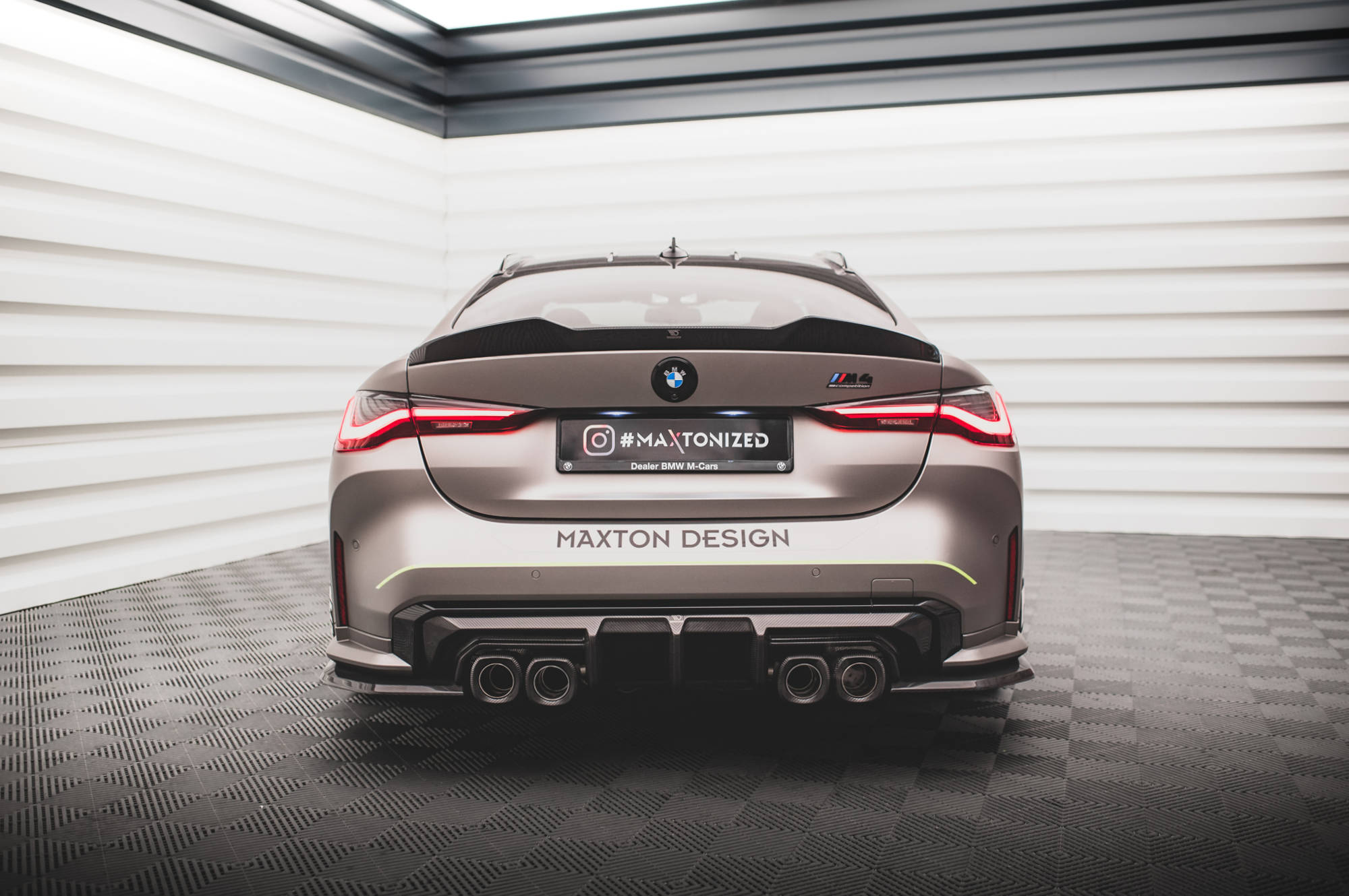 Maxton Carbon Fiber Full Splitter Kit BMW M4 G82