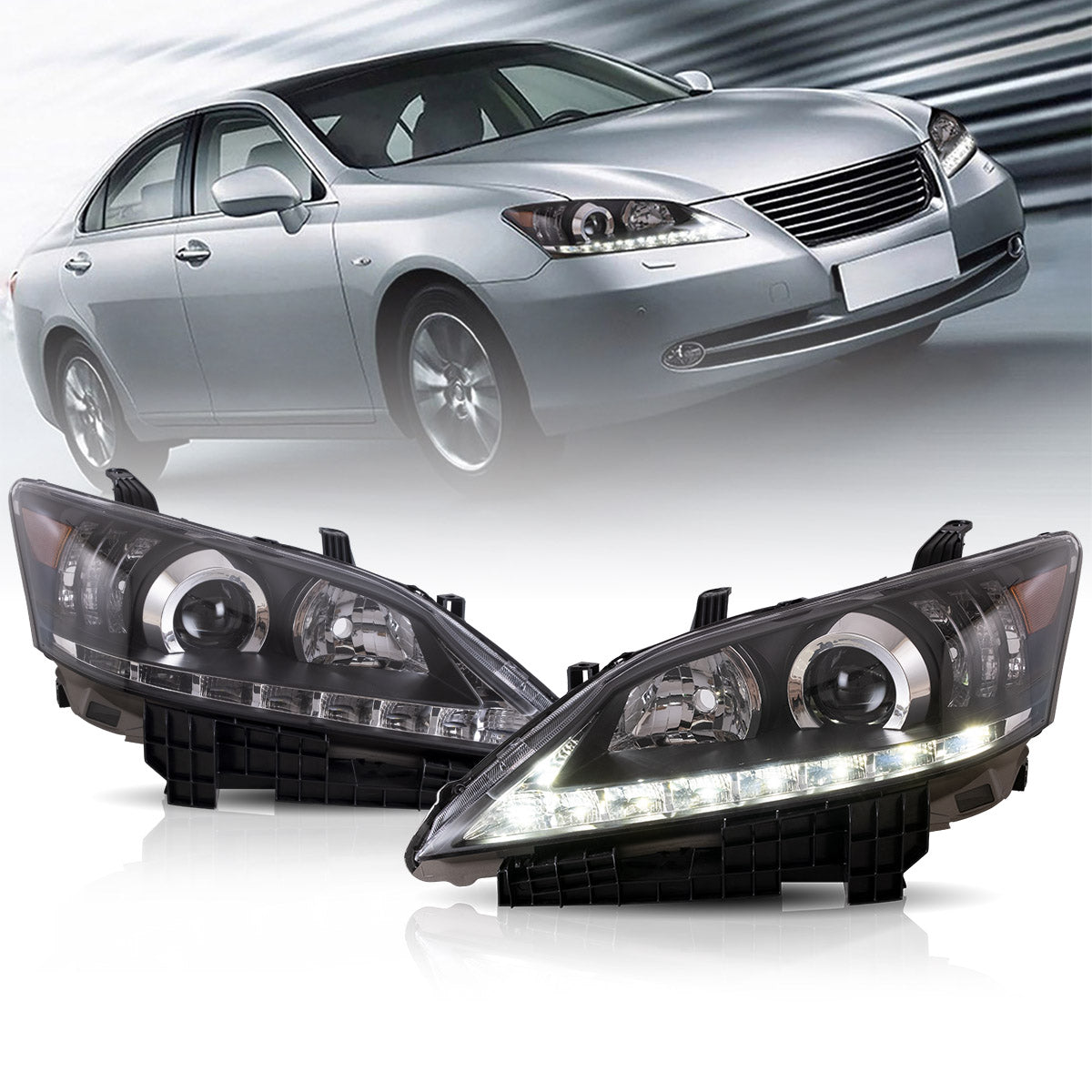 LED Headlights for Lexus ES350 2010–2012