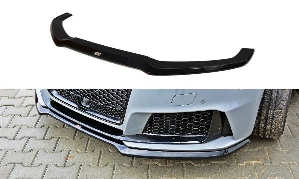 Maxton Design Front Splitter Lip V1 for AUDI RS3 8VA Sportback Pre-Facelift