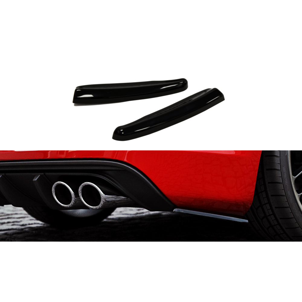 Maxton Design Rear Side Splitters (Rear Pods) Audi S3 8V Sportback ...