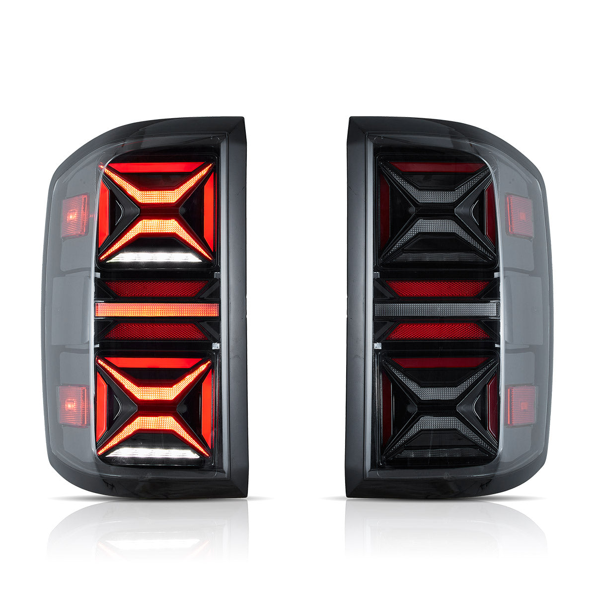 LED Tail Lights for Chevrolet Silverado 1500 2500HD 3500HD 2014–2018