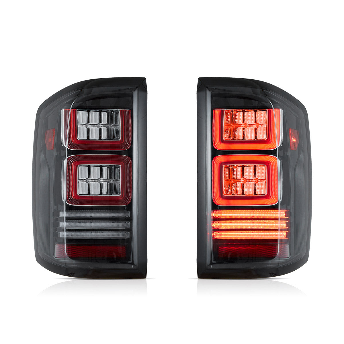 LED Tail Lights for Chevrolet Silverado 1500 2500HD 3500HD 2014–2018