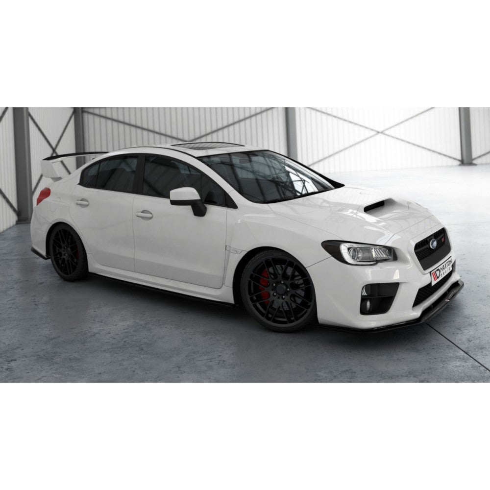 Maxton Design Front Splitter V2 2015-2021 Subaru Wrx Sti