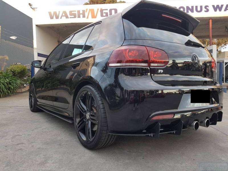 Maxton Design Rear Diffuser for VW Golf MK6 R