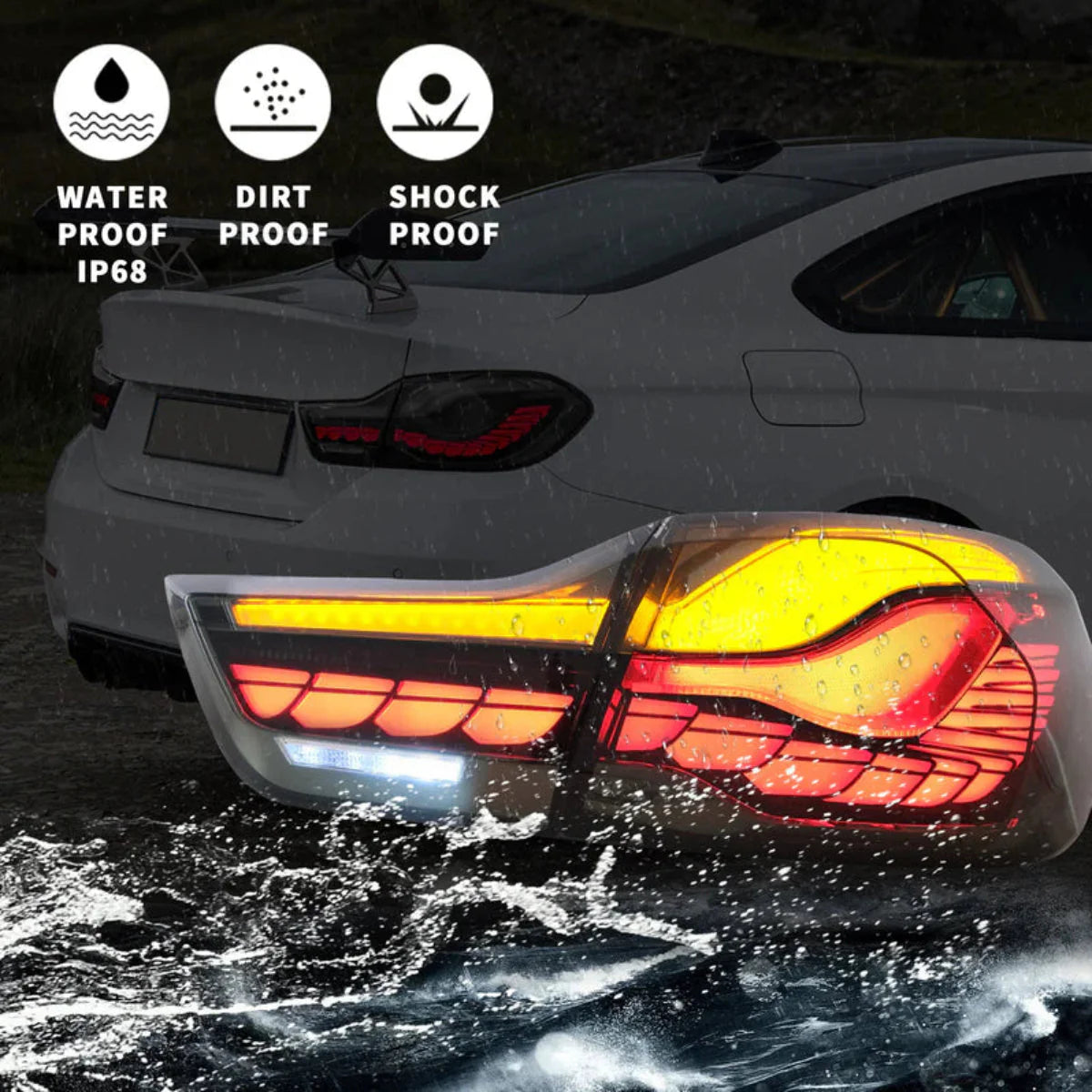 OLED GTS Tail Lights for BMW 4-Series M4 F32 F82 2014–2020