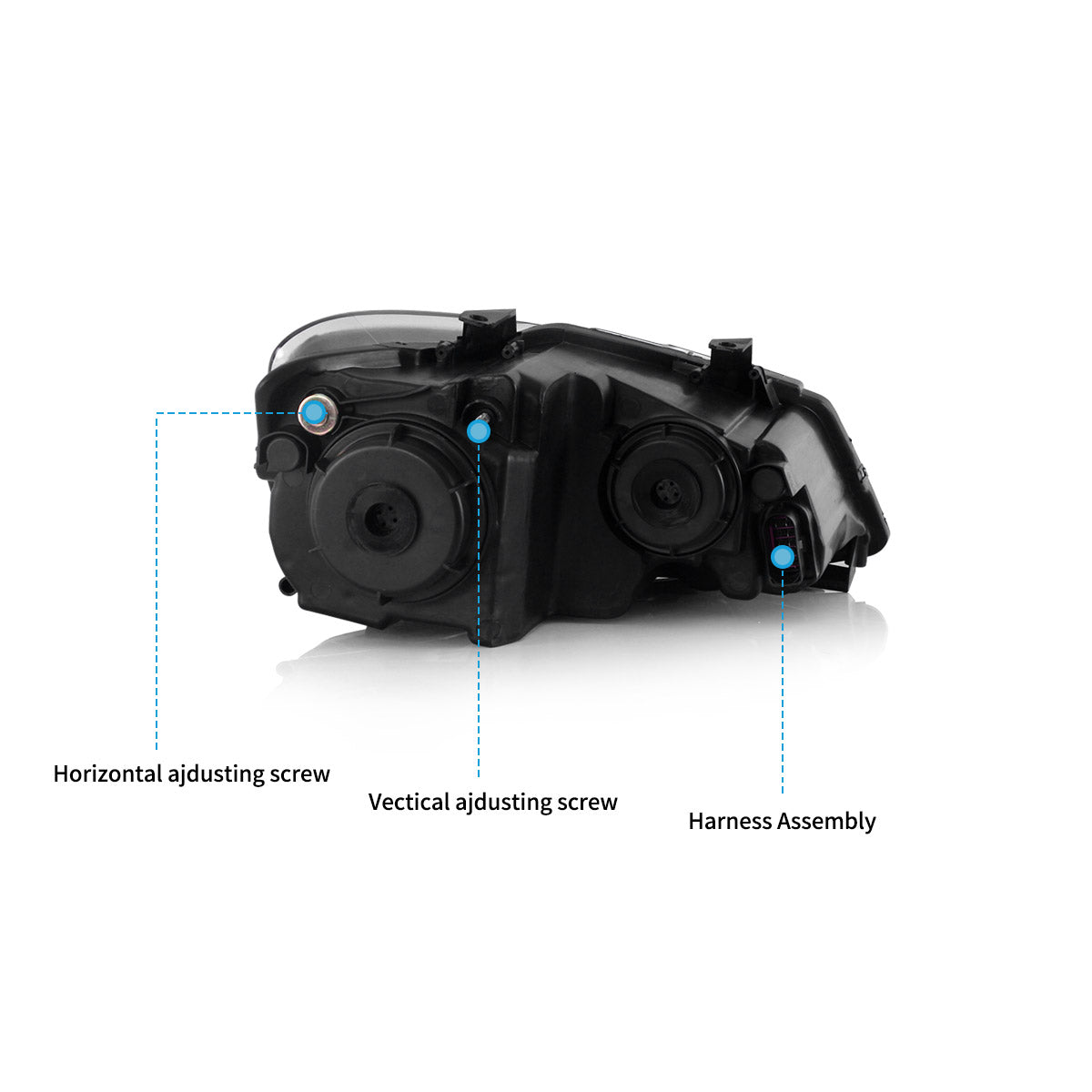 LED Headlights for Volkswagen Polo MK5 2009–2017