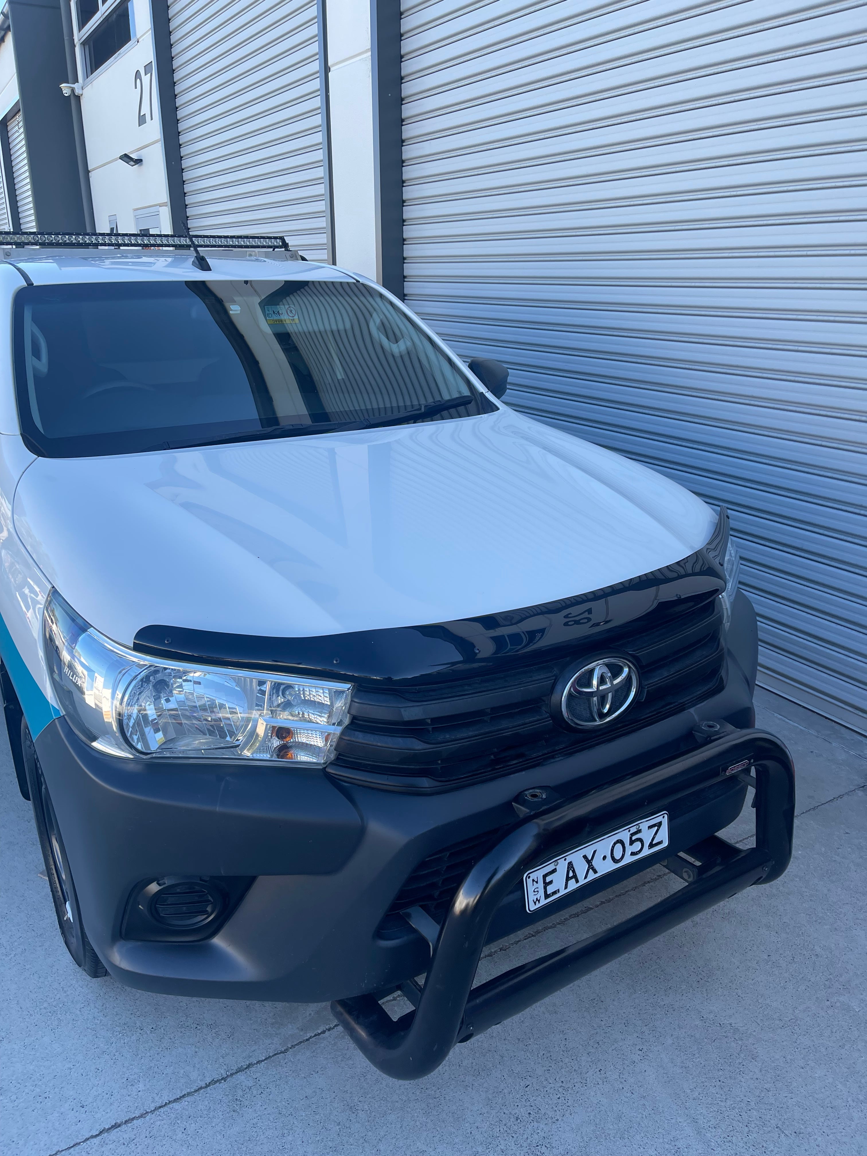 BONNET SHIELD / BONNET PROTECTOR FOR TOYOTA HILUX REVO (OEM style) 2015 - 2019