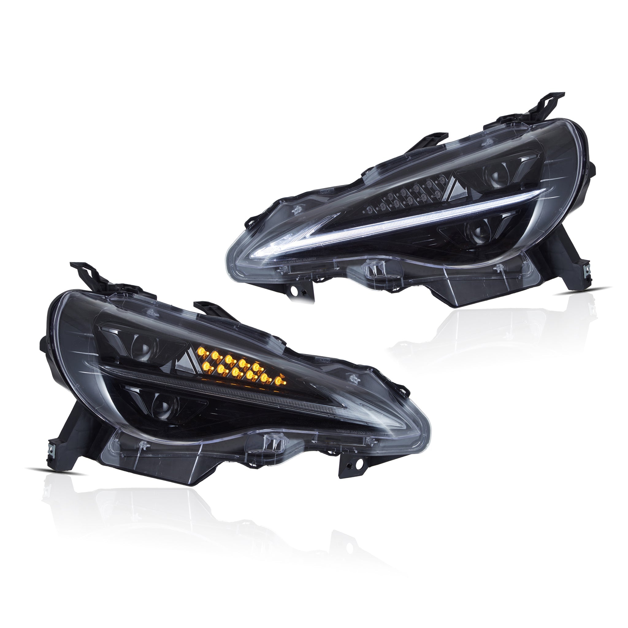 V2 SEQUENTIAL LED HEADLIGHTS : 2012-2021 TOYOTA 86 ZN6 / SUBARU BRZ ZC6