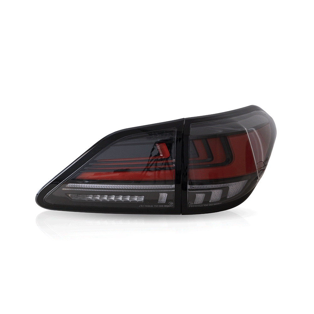 2009-2014 LEXUS RX270 RX330 RX350 RX450H LED DYNAMIC TAIL LIGHTS - iilumo