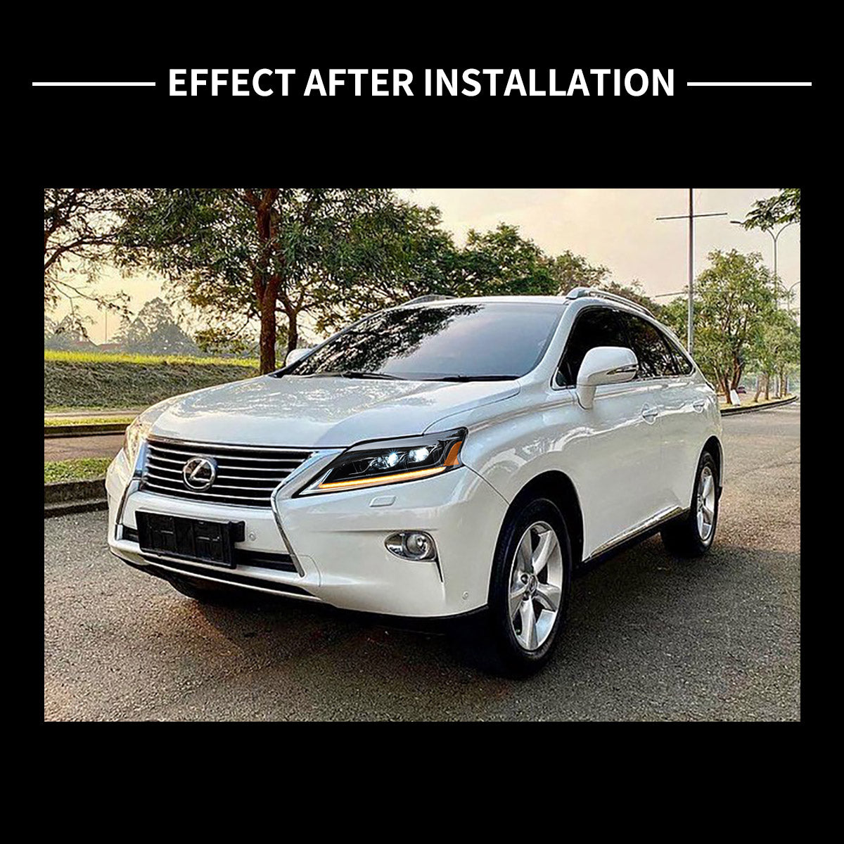 LED Headlights for Lexus RX 270 350 450h 2013–2015