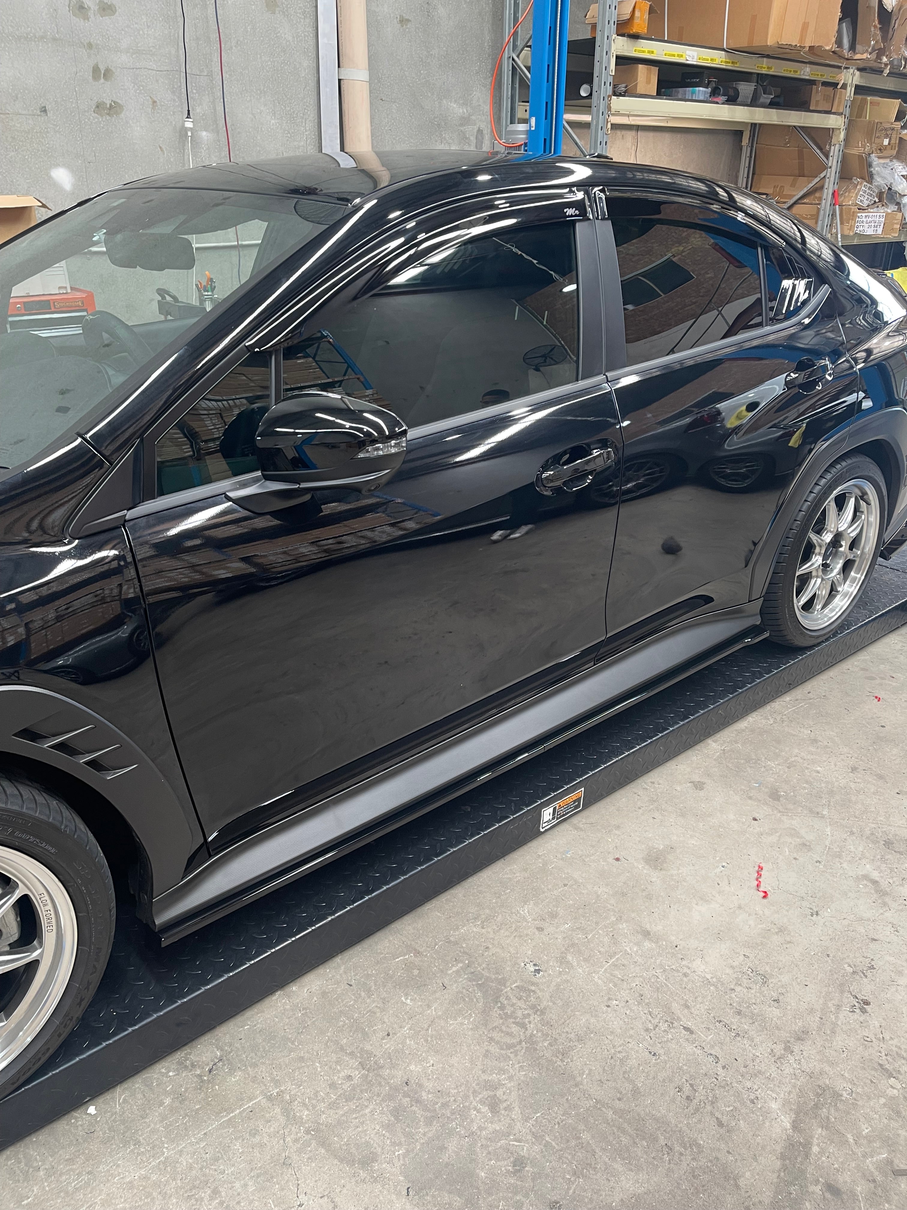 STI Style Full Bodykit For Subaru WRX VB 2022+ (Gloss Black)