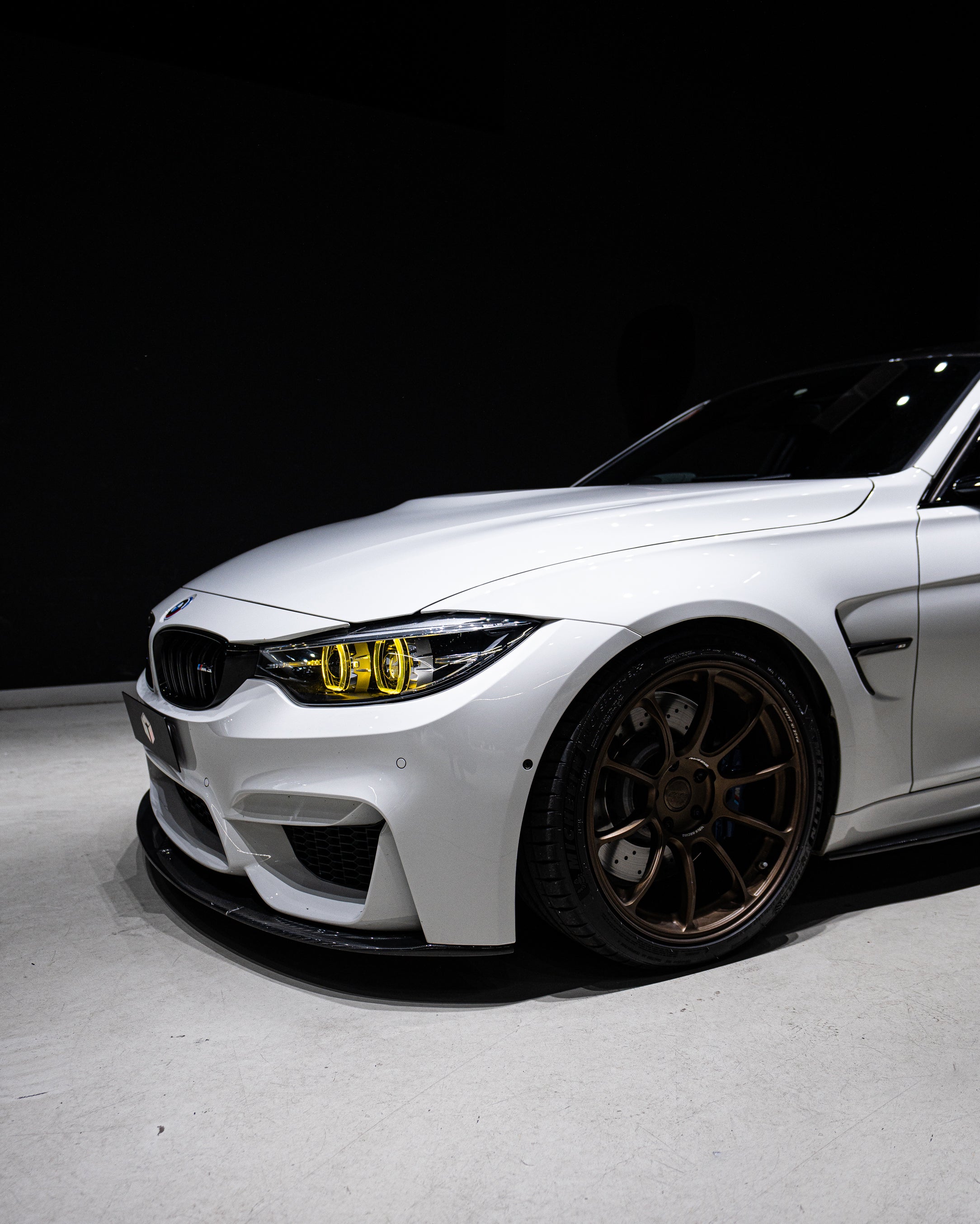 CSL YELLOW DRL LED MODULES : BMW 3 & 4 SERIES F3X M3 M4 F8X (LED) - iilumo