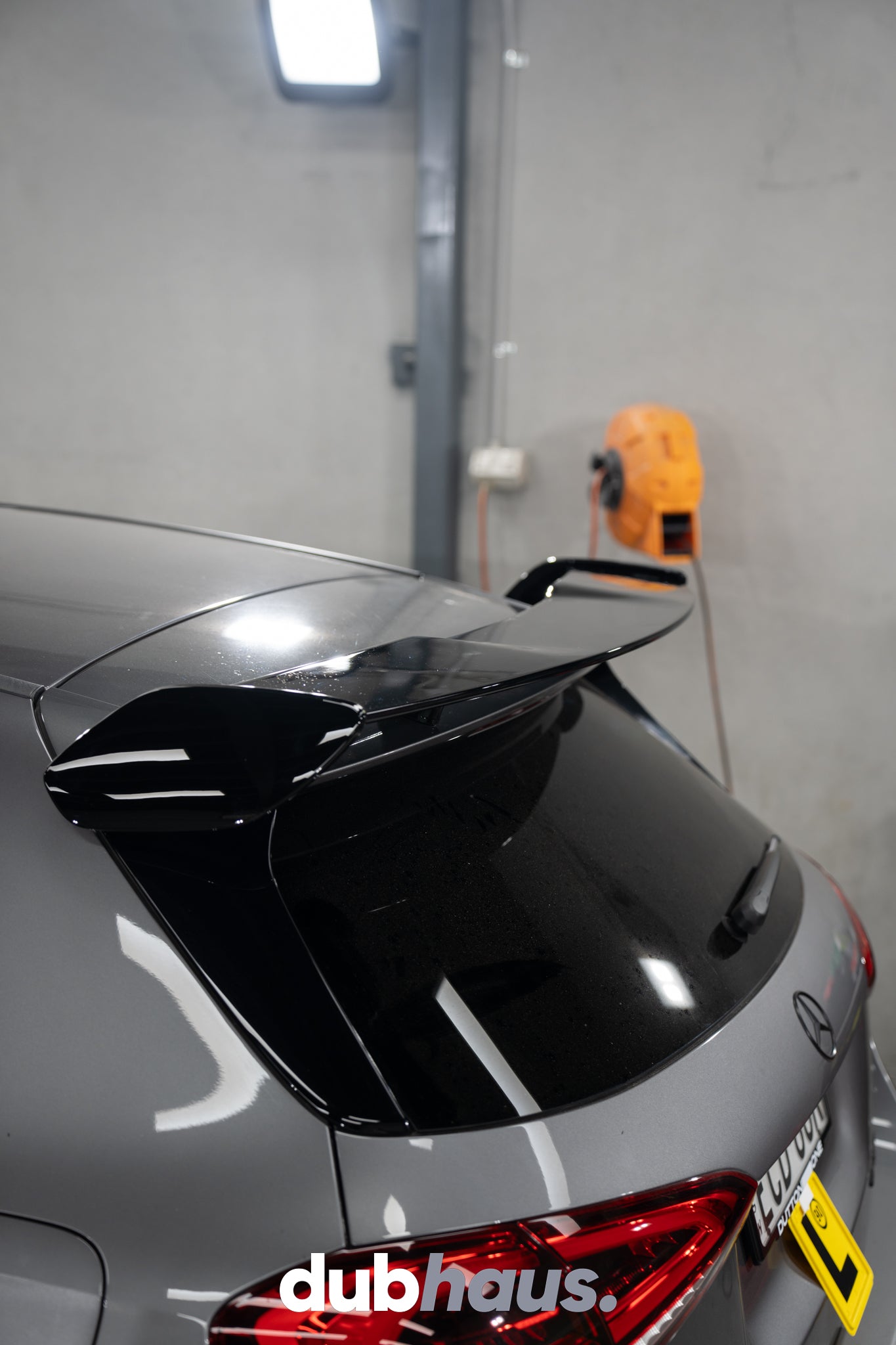 Mercedes Benz A Class W177 AMG Style ABS Spoiler (Gloss Black)