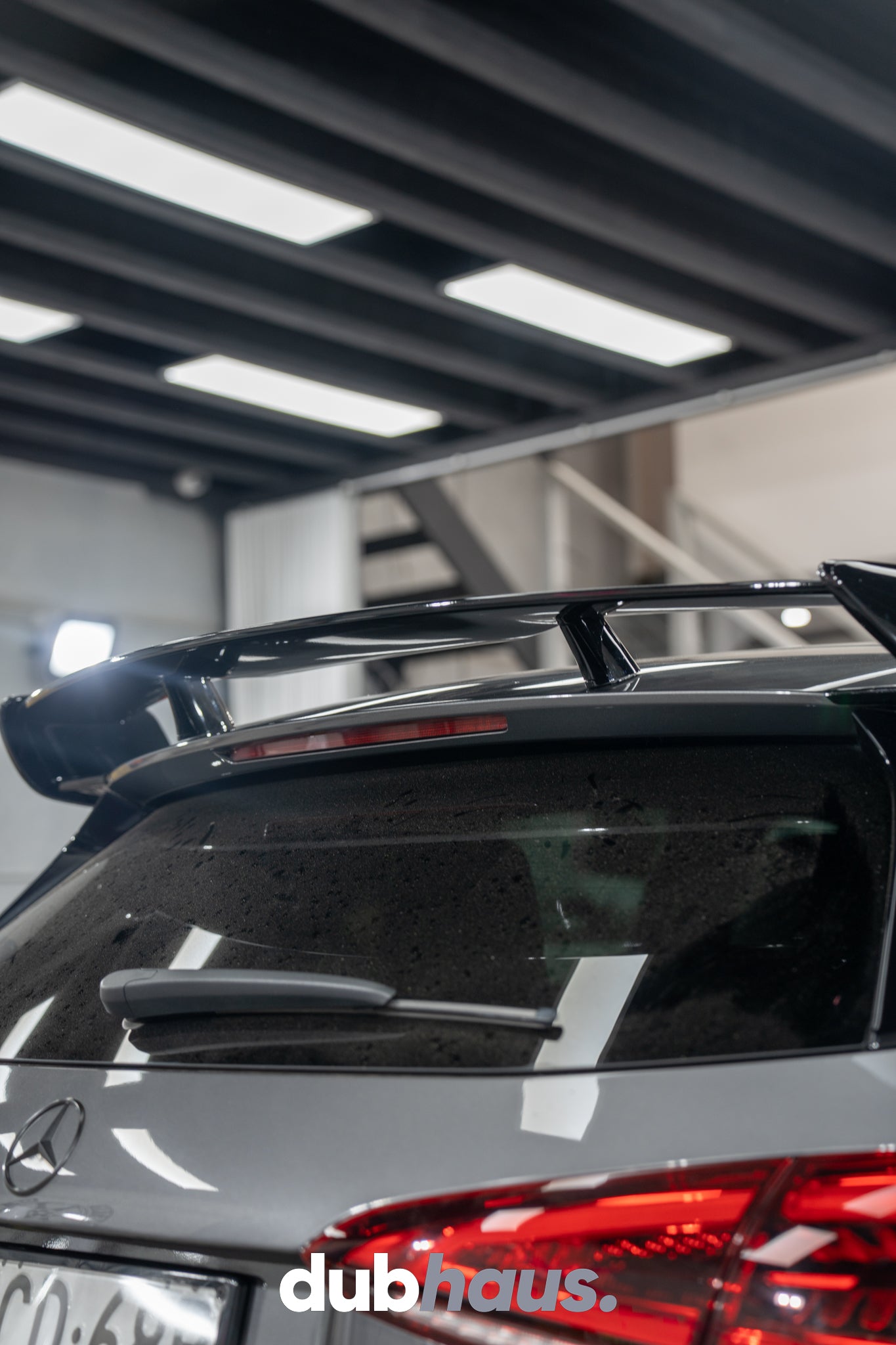 Mercedes Benz A Class W177 AMG Style ABS Spoiler (Gloss Black)