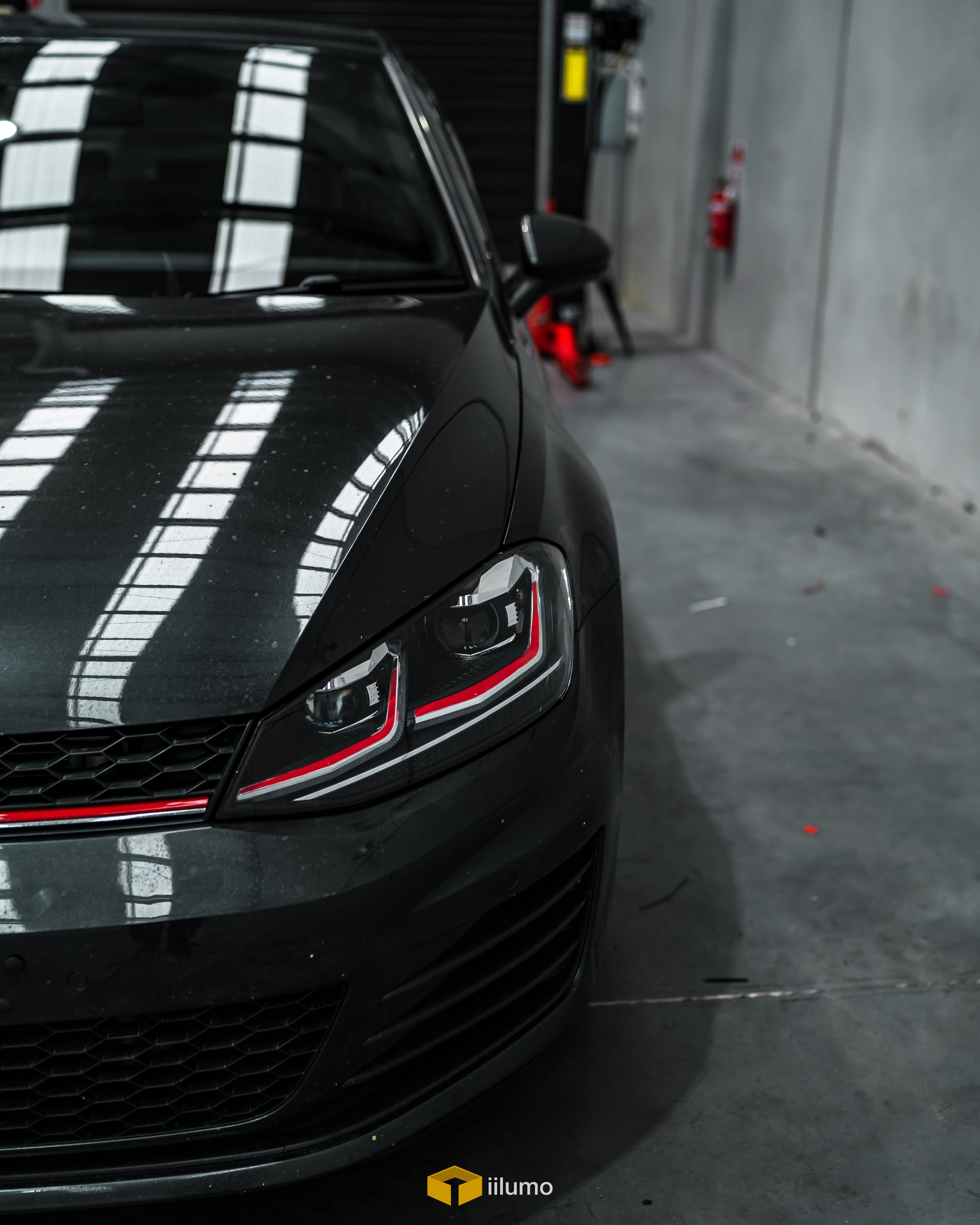 2012-2020 VW MK7.5R STYLE SEQUENTIAL LED HEADLIGHTS (MK7) - iilumo