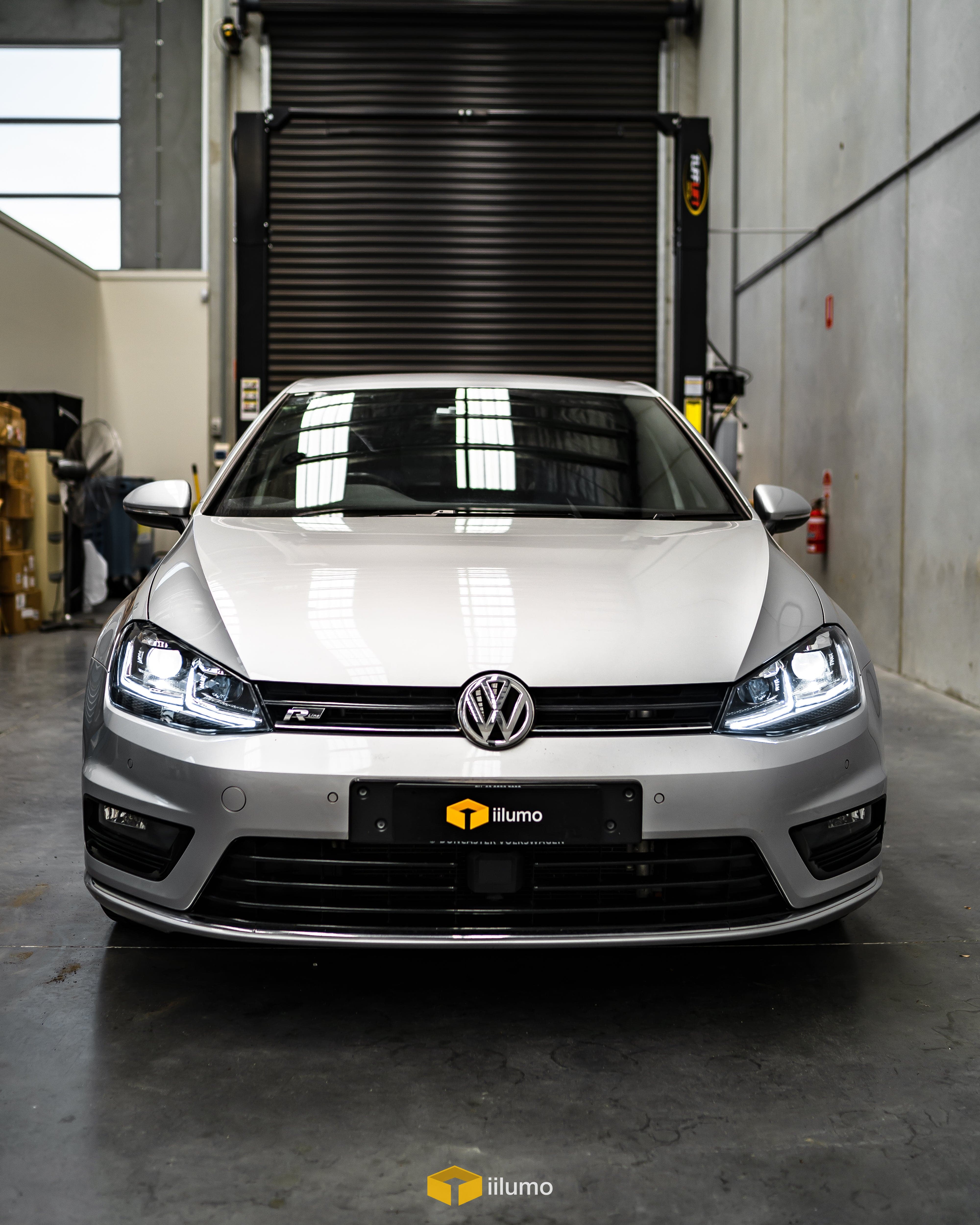 2012-2020 VW MK7.5R STYLE SEQUENTIAL LED HEADLIGHTS (MK7) - iilumo