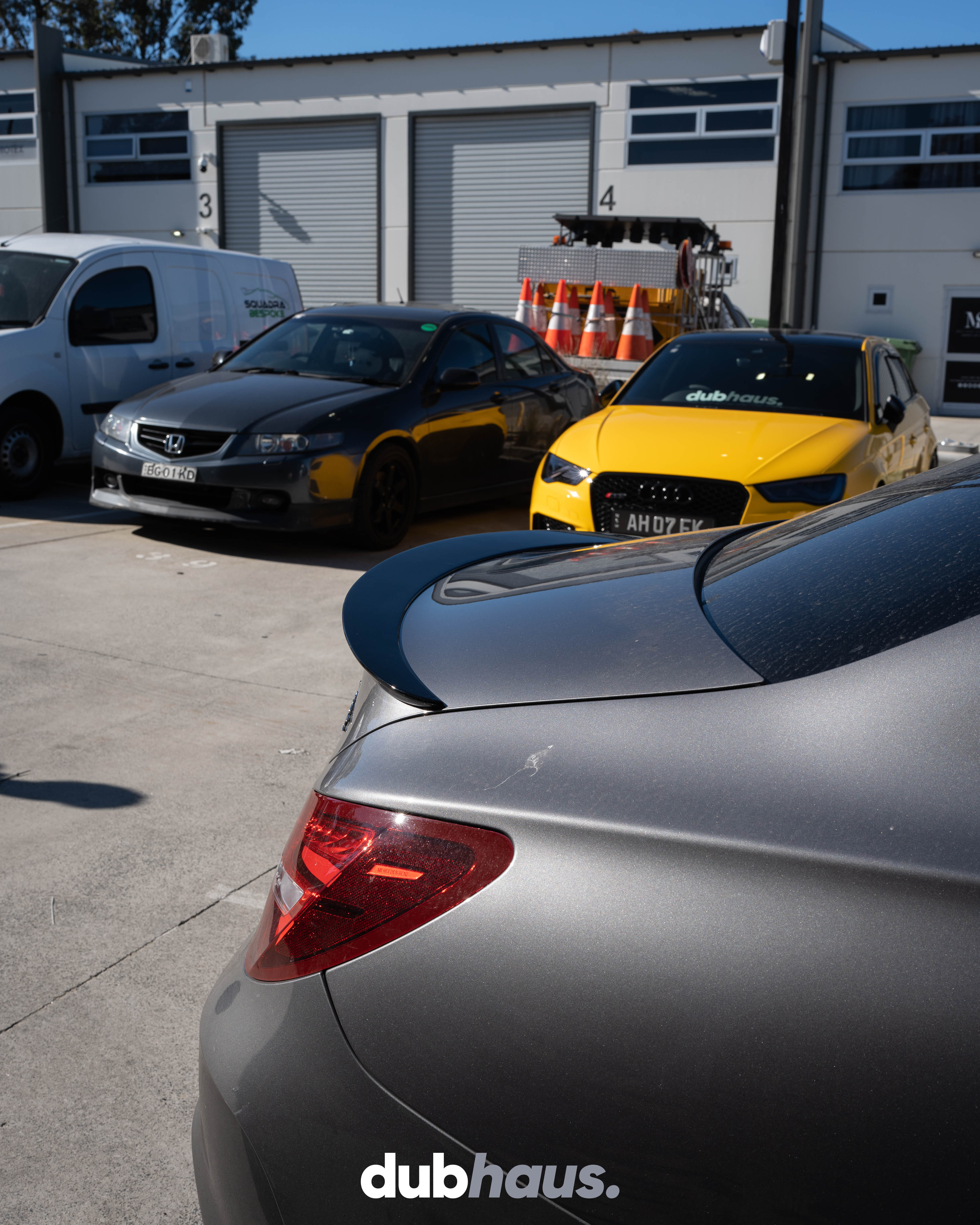 Mercedes Benz CLA C117 AMG Style ABS Spoiler (Gloss Black)