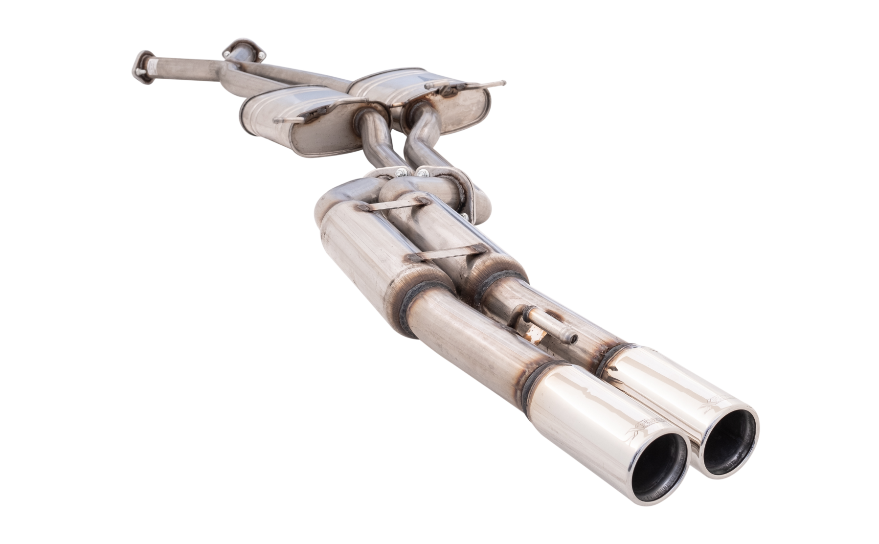 Holden V8 Ute Twin 3Inch Cat Back Exhaust With Hot Dog Rear