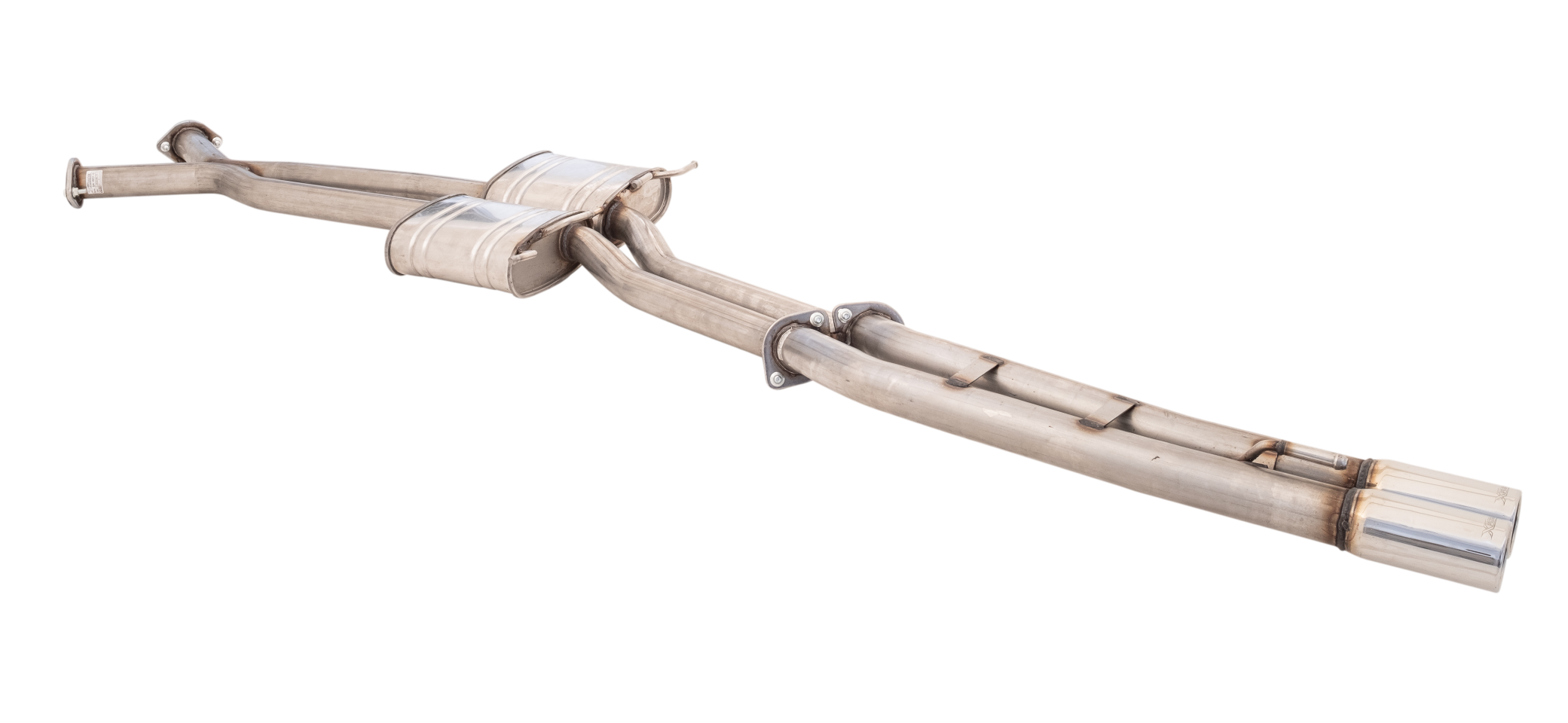 Holden V8 Sedan VT-VZ 5.7L Twin 2.5Inch Cat Back Exhaust with Straight Pipe Rear