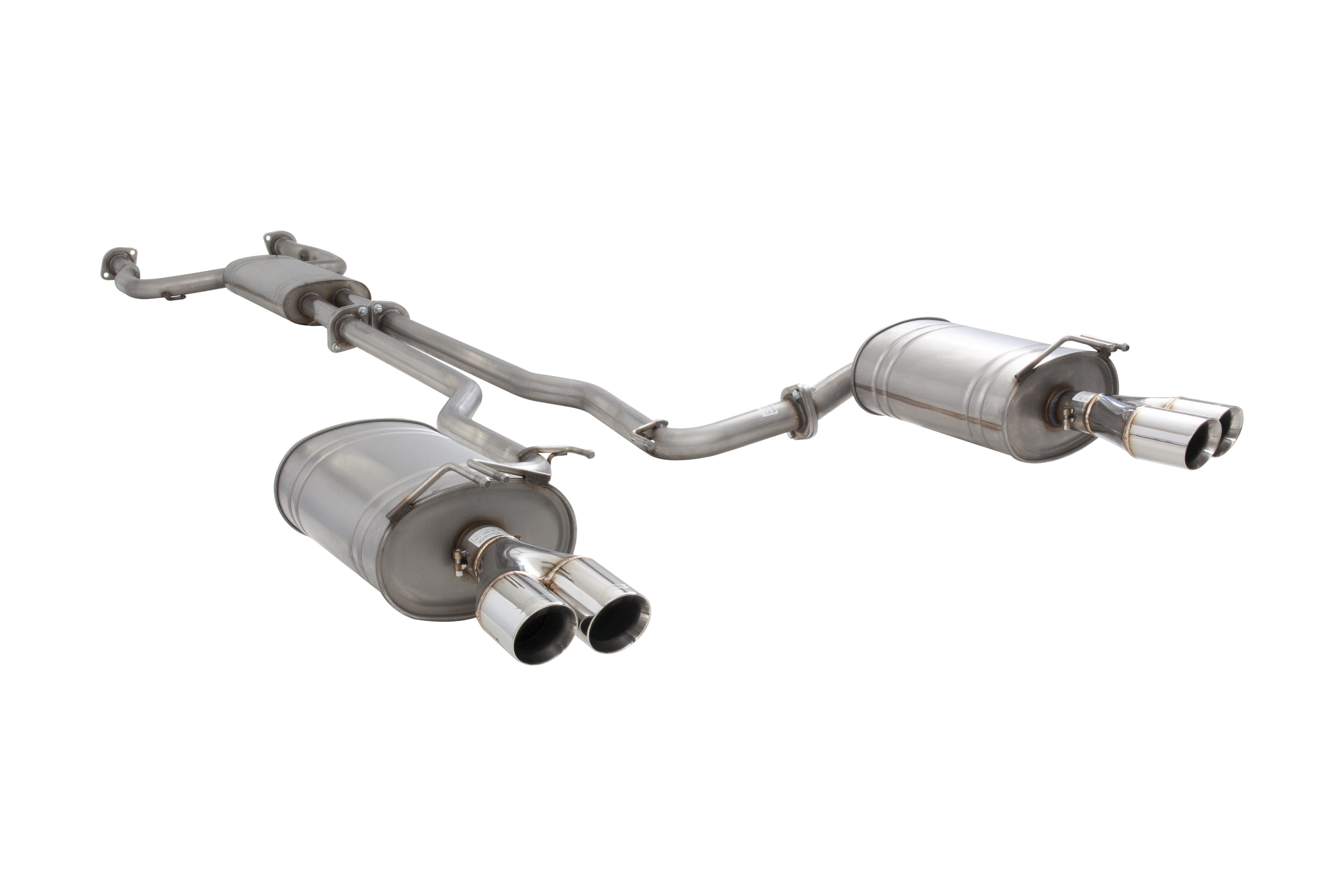 Holden VE VF SV6 Sedan Raw 409 Twin 2.25Inch Cat Back System