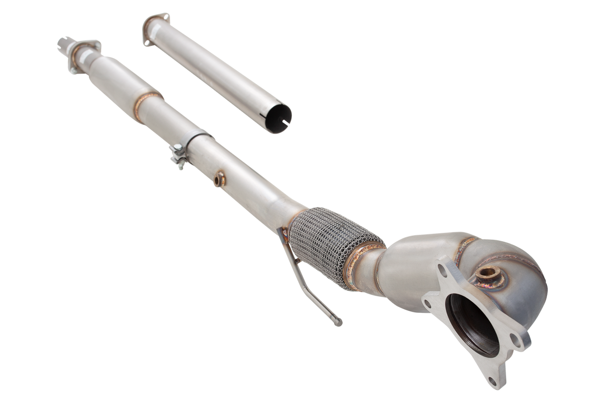 VW GOLF GTI MK5 & MK6 Downpipe with Hi Flow Catalytic Converter dubhaus.